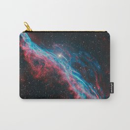 Veil Nebula Carry-All Pouch | Cygnus, Universe, Stars, Nature, Popular, Pattern, Abstract, Illustration, Digital, Galaxy 
