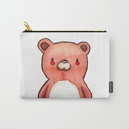 Teddy Bear watercolor Carry-All Pouch
