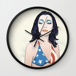 PJ Harvey Wall Clock | Music, Musician, Jean, American, Ridofme, Harvey, English, Cool, Pj, Drawing 