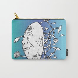 Shroom Dreaming Carry-All Pouch | Illustration, Graphicdesign, Nature, Abstract 