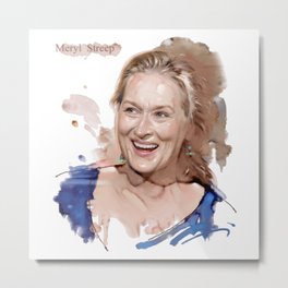 meryl streep Metal Print | Movie, Donna, Here We Go Again, Lily James, Musical, Mamma Mia, Mamma Mia 2, Meryl, Graphicdesign, Meryl Streep 