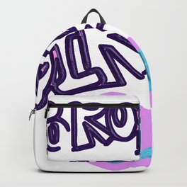 broke girlz club Backpack | Graphicdesign, Pop Art, Digital, Typography 