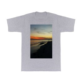Evening Redness T Shirt | Digital, Beachseanature, Walldecor, Artwallart, Christianeschulze, Apparel, Color, Eveningredness, Naturelandscape, Homedecor 