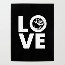 Love Spinning Wheel Poster