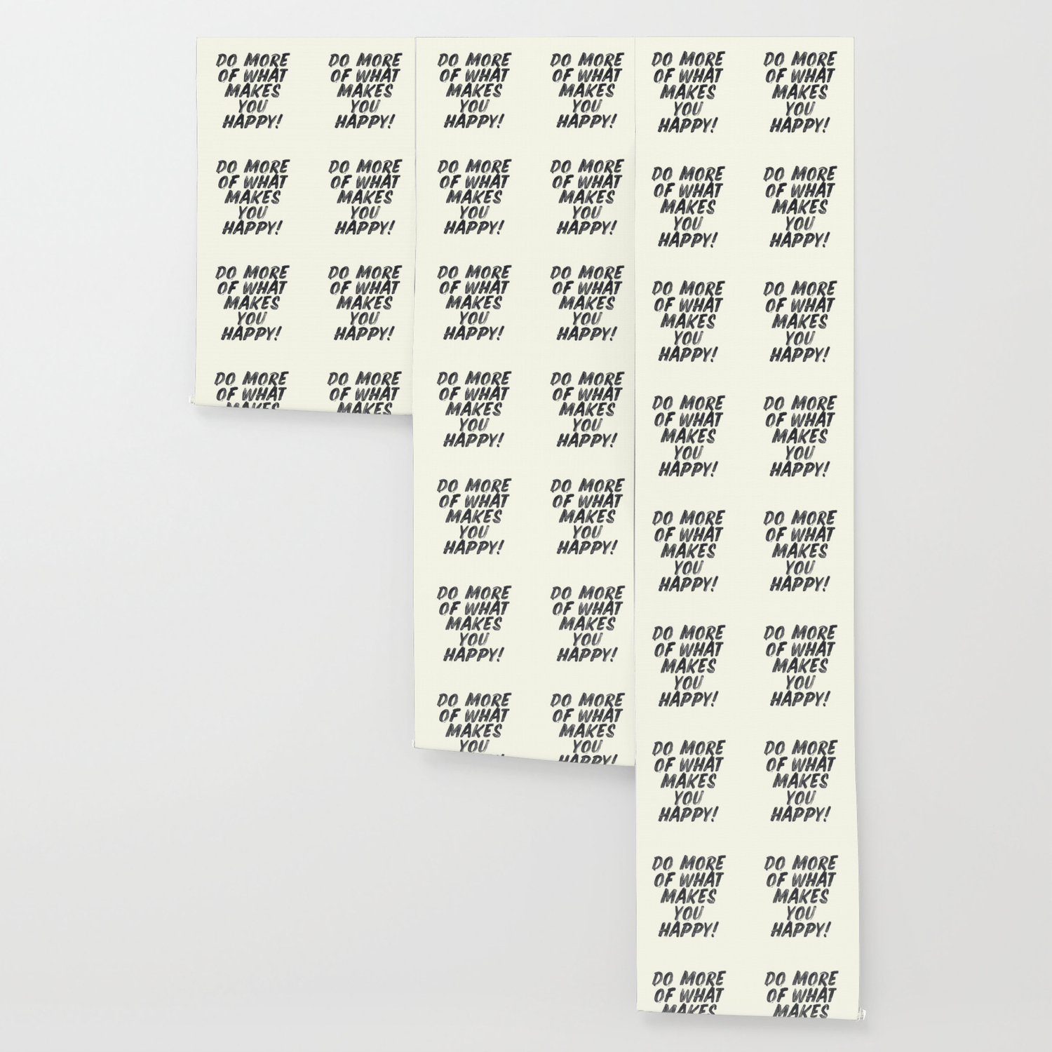 Do More Of What Makes You Happy Handwritten Positive Vibes Inspirational Motivational Quote Wallpaper By Stefanoreves Society6