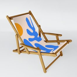 Henri Matisse - Leaves - Blue Sling Chair