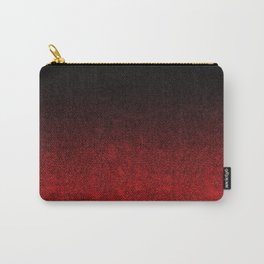 Red & Black Glitter Gradient Carry-All Pouch | Gothic, Graphicdesign, Black, Bloodred, Goth, Colorful, Vampire, Crimson, Colorfade, Colorshift 