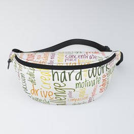 Motivational Words Fanny Pack
