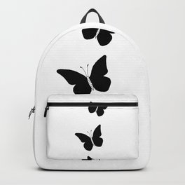 Black Butterflies Ink Art Backpack | Design, Ink, Blackbutterflies, Nature, Inkartillustration, Butterflydoodle, Illustrationart, Doodleart, Blackandwhiteart, Butterflyart 
