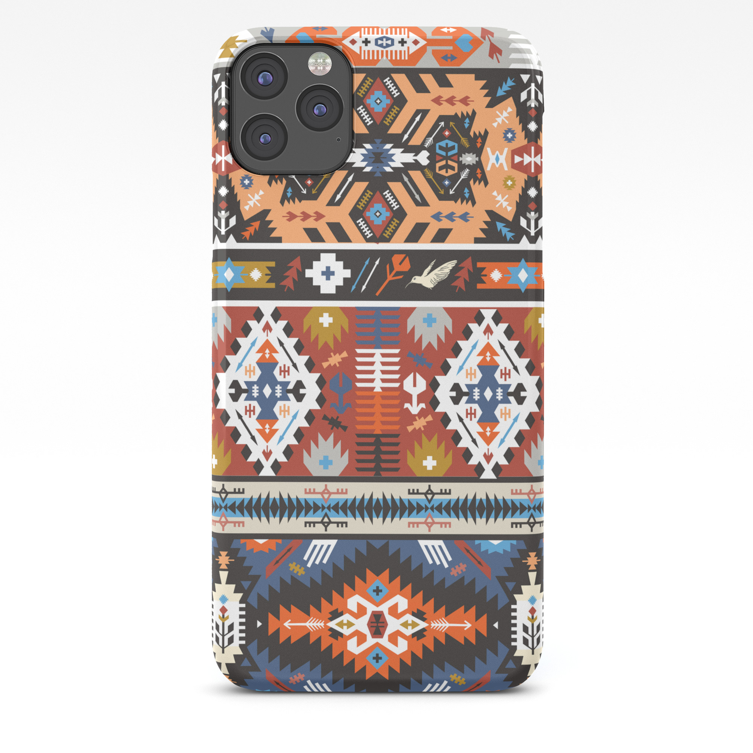 Fancy Abstract Geometric Vector Pattern In Tribal Style Cdr Iphone