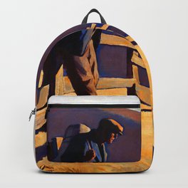 Maynard Dixon No Place to Go Backpack | Painting, Maynarddixon, Vagrant, Greatdepression 