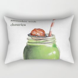 La Cuisine Fusion - Smoothie with Chouriça Rectangular Pillow