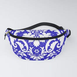 PAISLEY DAMASK BLUE AND WHITE 2019 PATTERN Fanny Pack