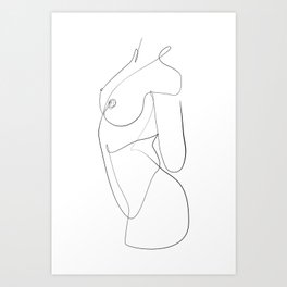 Female Figure Art Prints For Any Decor Style Society6,Portrait Drawing Books Pdf