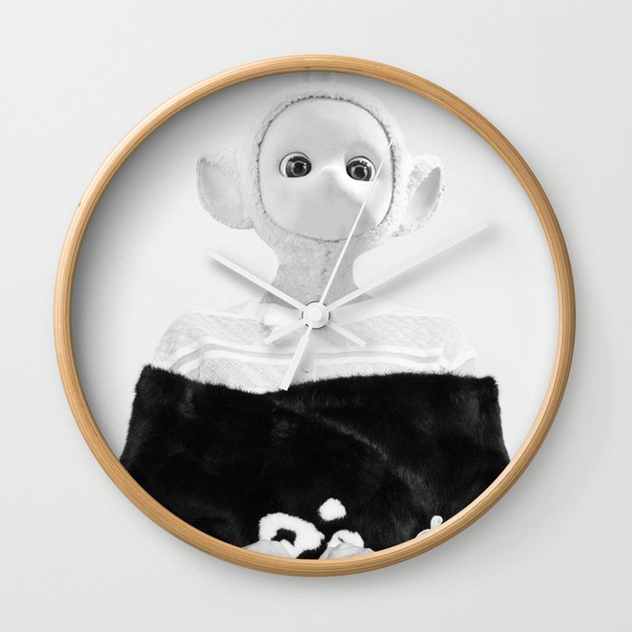 Teletubbies Wall Clock By Nabaabaqir Society6