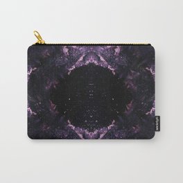 Crystal Cave Carry-All Pouch | Futuristicart, Symmtry, Crystals, Photo, Urple, Space, Beautifuldesign, Purplecrystals, Graphicdesign, Pink 