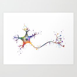Neuron Art Prints For Any Decor Style Society6