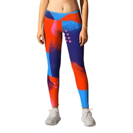 Tasty Biz Leggings | Curated, Abstract 