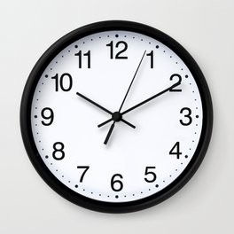 Wall clock black white Wall Clock | Top, Clock, Heure, Wall, Horloge, Oclock, Number, Digital, Graphicdesign, Black and White 