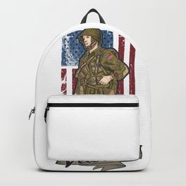 America world war veteran Backpack | Soldiergift, Usaarmy, Perfectgift, Americanveteran, Veteranowned, Veteranmade, Veteransusa, Usarmy, Freedom, American 