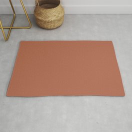 Dark Brownish Red Solid Color Pairs Behr Rusty Gate M200-7 / Accent Shade / Hue / All One Colour Rug | Colours, Colour, Solids, Classic, Shades, Trendy, Solidcolors, Clay, Brown, Red Brown 