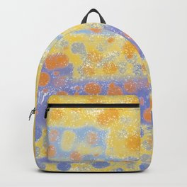 Happy Moments Backpack | Painting, Modern, Digital, Abstract, Dots 