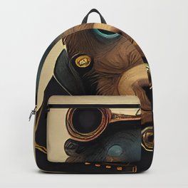 Untitled #50 Backpack | Surreal, Fantasy, Delighted, Enchanted, Graphicdesign, Illusion, Futuristic, Ludic, Unreality, Fairytale 