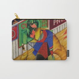 LE CYCLISTE (The Bicyclist) by Jean Metzinger Carry-All Pouch
