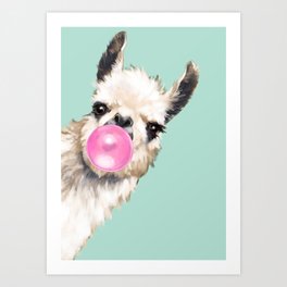 Alpaca Art Prints For Any Decor Style Society6