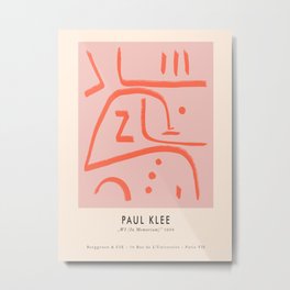 Modern poster Paul Klee - In Memoriam, 1938. Metal Print | Galleriesposter, Cubism, Famousartist, Modernism, Modern, Wall Art, Drawing, Cubist, Expressionism, Paulklee 