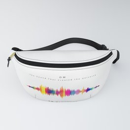 Om - The Sound that created the Universe Fanny Pack