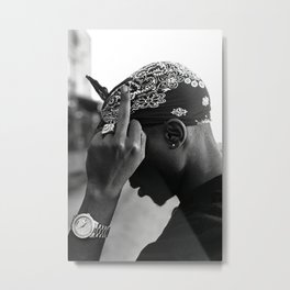 Tup-ac Amaru Shakur Poster Print, Hip Hop Rap, 2-pac Wall Art, Hip-Hop Rapper, Music Legend, Fashion Décor Black White Print@ Metal Print | Young, Vertical, Wolf, Premium, Tyler, Graphicdesign, Me, All, Canvas, The 