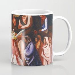 Mexican Revolution Zapatistas — Zapata's followers on the march painting by Jose Clemente Orozco Coffee Mug | Lostresgrandes, Yucatan, Revolution, Historical, Latino, Zapatistas, Mexico, Painting, War, History 