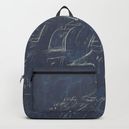 Twombly Formula Backpack | Aesthetic, Vibrant, Movement, Painting, Style, Funny, Cute, Twomblys, Contemporary, Cy 