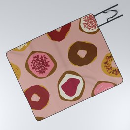 Donuts Realness Picnic Blanket