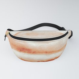 Silent Mountainlake Watercolor Fanny Pack