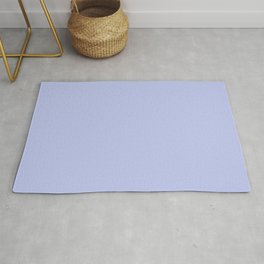 Kiss of Spring ~ Periwinkle Coordinating Solid Rug