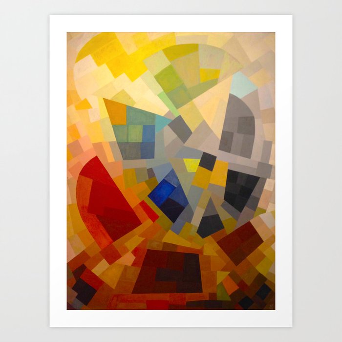 Otto Freundlich Komposition 1939 Mid Century Modern Abstract