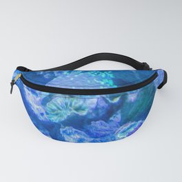 Electric Coral Fanny Pack