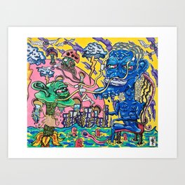 Trippy Canvas Prints For Any Decor Style Society6
