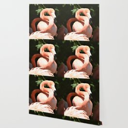 Pink Flamingo Wallpaper For Any Decor Style Society6