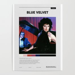 BLUE VELVET 1986 Mystery/Crime  Poster