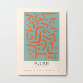 Modern poster Paul Klee - Growth Stirs, 1938. Metal Print | Avangard, Minimal, Minimalismposter, Galleriesposter, Famousartist, Cubist, Expressionism, Minimalism, Modern, Expressionist 