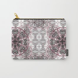 Gothic ornamental architectural Carry-All Pouch | Cathedral, Vector, Rose, Architectural, Ornaments, Digital, Cross, Pattern, Gothic, Simetric 
