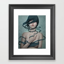 Twisted Framed Art Print