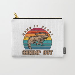Jiu Jitsu When In Doubt Shrimp Out Retro Vintage Carry-All Pouch