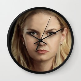 Emma Swan Wall Clock | Jennifermorrison, Digital, Onceuponatime, Drawing, Ouat, Captainswan, Other, Emmaswan 