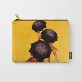 Leonetto Cappiello Revel Umbrella Advertising Poster Carry-All Pouch | Italian, French, Revel, Advertising, Storm, Unconventional, Painting, Umbrella, Parapluie, Rain 