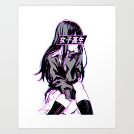School Girl Art Prints For Any Decor Style Society6