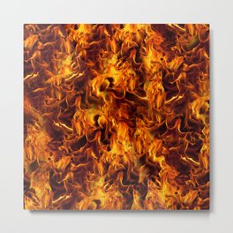 Fire and Flames Pattern Metal Print | Firepattern, Flames, Onfire, Abstract, Pattern, Burning, Fire, Gravityx9, Graphicdesign, Fireflames 